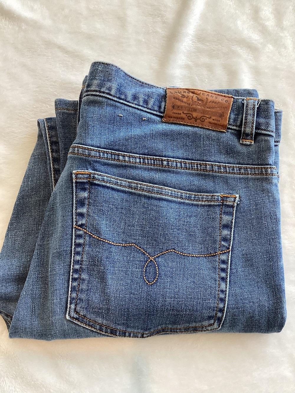 Ralph Lauren Lauren Jeans Classic Straight Leg Medium Was Jeans Size 12